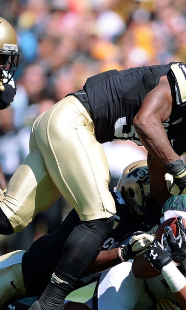 Colorado's Kenneth Olugbode recovers from serious leg injury